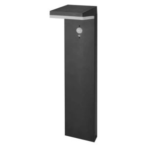 EMOS Černé zahradní solární LED svítidlo s pohybovým čidlem Verea 4, 4W IP44 50cm ZGK0B4S obraz