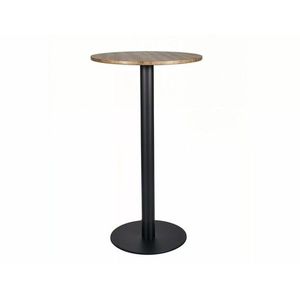 Signal Barový stůl BT005 60 cm dub artisan/černý obraz