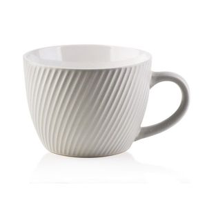 Affekdesign Hrnek SALLY LINES 480 ml šedý obraz