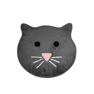 L'essentiel Koupelnová předložka Cat 90 cm šedá obraz