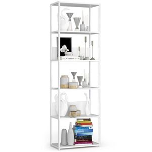 Ak furniture Regál LOFT 60 cm bílý obraz