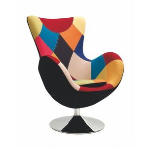 HALMAR Relaxační křeslo Farfalla patchwork obraz