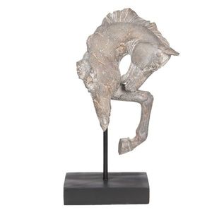 Dekorace kůň na noze - 28*12*43 cm 6PR2652 obraz