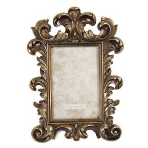 Antik zlatý fotorámeček s ornamenty - 18*2*27 cm / 10*15 cm 2F0777 obraz