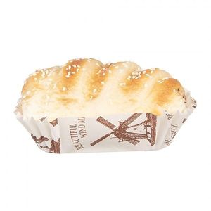 Dekorace umělý pečený dortík se sezamem Cookie - 10*5*5 cm 65978 obraz