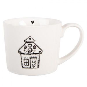Hrnek s perníkovou chaloupkou Gingerbread Bliss - 12*8*7 cm / 275 ml 6CEMU0185 obraz