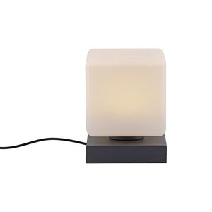 Stolní lampa tmavě šedá vč. LED sdotykovým stmívačem - Jano obraz