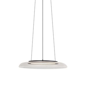 Designové závěsné svítidlo černé a transparentní s 3-stupňovým stmíváním - Scacrylic obraz