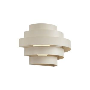 Moderní nástěnné svítidlo béžové vč. LED s 3-stupňovým stmíváním - Lines obraz