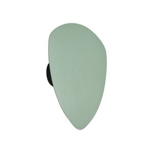 Designová nástěnná lampa zelená organická 32cm 2-světla - Pulley obraz
