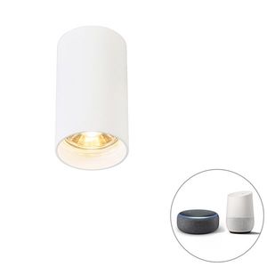 Chytré moderní bodové světlo bílé vč. WiFi žárovky GU10 - Tuba obraz