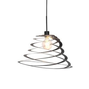 Designové závěsné svítidlo se spirálovým stínítkem 50 cm - Scroll obraz