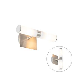 Moderní nástěnná lampa do koupelny ocel IP44 2-světlo - Bath obraz