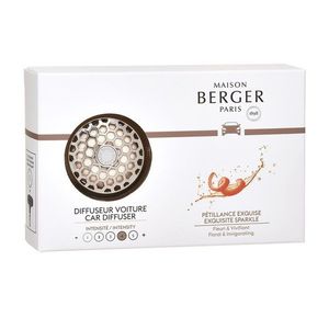 Maison Berger Paris Aroma Difuzér do auta s keramickou náplní Intenzivní třpyt 6401 1 ks obraz