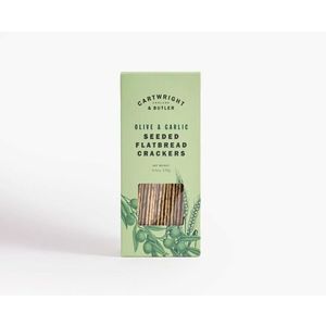 Cartwright & Butler Slané placičky s česnekem a olivami, 130 g 4607 obraz