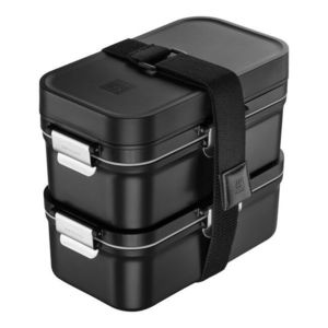 Zwilling Obědový box TO GO Fresh & Save s vakuovacími dózami, černá 1030913 obraz