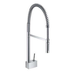 AXOR Starck Dřezová baterie Semi-Pro s výsuvnou sprškou, chrom 10820000 obraz