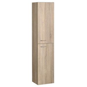 AQUALINE ZOJA/KERAMIA FRESH skříňka vysoká 30x140x20cm, dub platin 51157 obraz