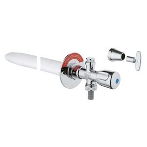 GROHE Eurotec Nástěnný set kompletní, matný chrom 41212000 obraz