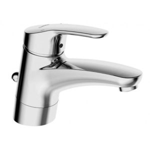 HANSA Mix Umyvadlová baterie s výpustí a otočným výtokem, chrom 01192183 obraz