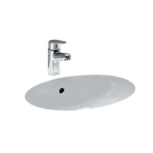 Laufen Birova Vestavné umyvadlo 53x41 cm, s přepadem, bílá H8111910000001 obraz