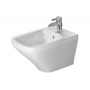 DURAVIT DuraStyle Závěsný bidet, 370x540 mm, otvor pro baterii, bílá 2287150000 obraz