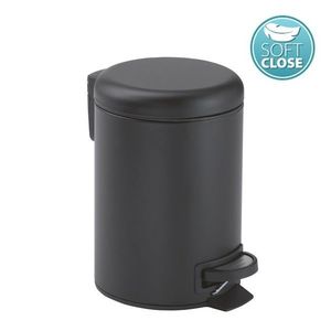 Gedy POTTY odpadkový koš 5l, Soft Close, černá mat 330914 obraz
