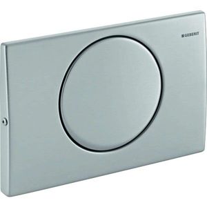 GEBERIT Splachovací systémy Ovládací tlačítko Mambo, přišroubovatelné, kartáčovaná nerez 115.751.00.1 obraz