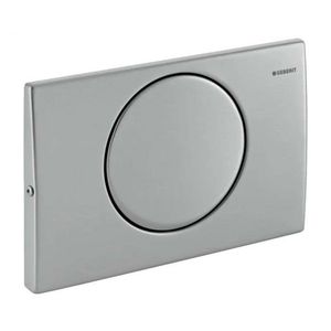 GEBERIT Delta10 Ovládací tlačítko splachování, nerezová ocel 115.108.00.1 obraz
