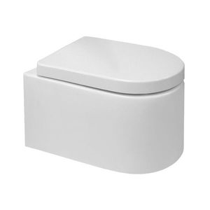 Mereo WC závěsné kapotované, RIMLESS, 495x360x370, keramické, vč. sedátka CSS115SN VSD84S2 obraz