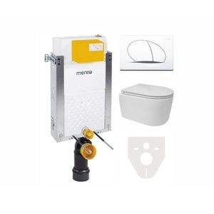 Mereo WC komplet pro zazdění s příslušenstvím MM01SETRA obraz