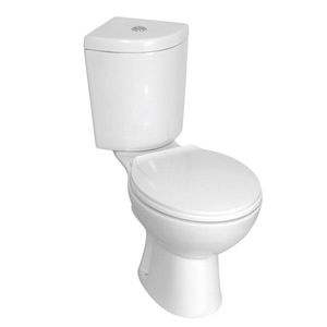 KERRA WC kombi rohový Corner/KR 61 (s deskou) 5906365574741 obraz