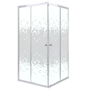 KERRA Sprchový kout Bílý Pixel SQ 80 (bez vaničky) 5907548118325 obraz