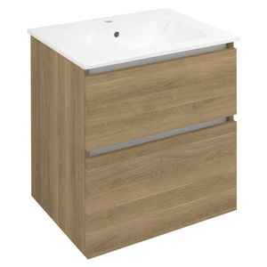 SAPHO EZARA umyvadlová skříňka 59, 2x64x46cm, dub cuneo EZ601-2525 obraz