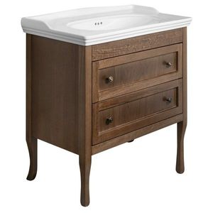 SAPHO RETRO umyvadlová skříňka 83, 5x80x43cm, buk 1630 obraz