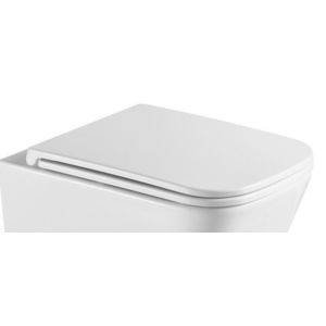 OLSEN SPA WC sedátko FLAT soft-close, hranaté (ORLO) OLKLT052ESEDFL obraz