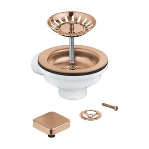 GROHE Odtokové soupravy Odtoková souprava pro dřez, kartáčovaný Warm Sunset 40400DL0 obraz