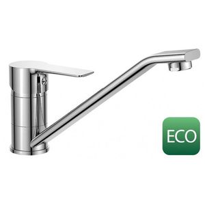 Bruckner BARON ECO 3, 8 l/min, stojánková dřezová baterie, 186, otočné ramínko, chrom 612.050.11 obraz