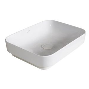 ISVEA SOTT AQUA keramické umyvadlo 50x38cm, bílá 10SQ51050 obraz