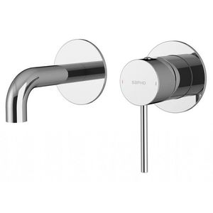 SAPHO ULTRAMIX podomítková dvouprvková umyvadlová baterie, hubice 10cm, chrom UT110 obraz