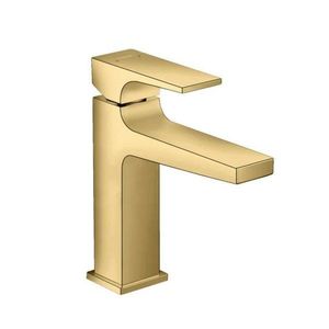 HANSGROHE Metropol Umyvadlová baterie s výpustí Push-Open, leštěný vzhled zlata 32507990 obraz