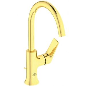 IDEAL STANDARD La Dolce Vita Umyvadlová baterie, kartáčované zlato BD658A2 obraz