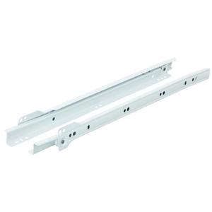 Rolničkový výsuv 450mm, bílý, nosnost 20 kg obraz