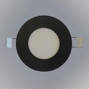 LED PODHLEDOVÉ SVÍTIDLO CIRCLE 3W 4200K KULATÝ ČERNÝ obraz