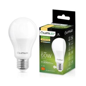 ŽÁROVKA LUMILED A60 8W 830 E27 806LM 3000K obraz