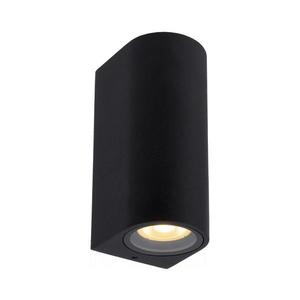 Lucide Lucide 69801/02/30 - Venkovní nástěnné svítidlo ZARO 2xGU10/35W/230V IP44 černá obraz