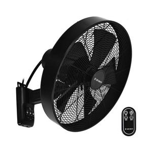ZE ZE - Nástěnný látor FREEZE 50W/230V pr. 40 cm černá + dálkové ovládání obraz