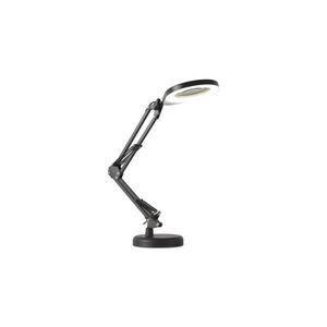 LED Stm. stolní lampa s lupou 2v1 AURIQ LOUPE LED/10W/5V 3000/4000/6500K černá obraz