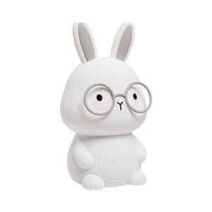 LED RGBW Stmívatelná dětská dotyková lampa FLORKA LED/1W/5V USB 1200 mAh šedá obraz