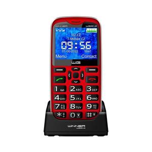 Winner Group Winner Group - Mobilní telefon pro seniory 1600 mAh červená obraz